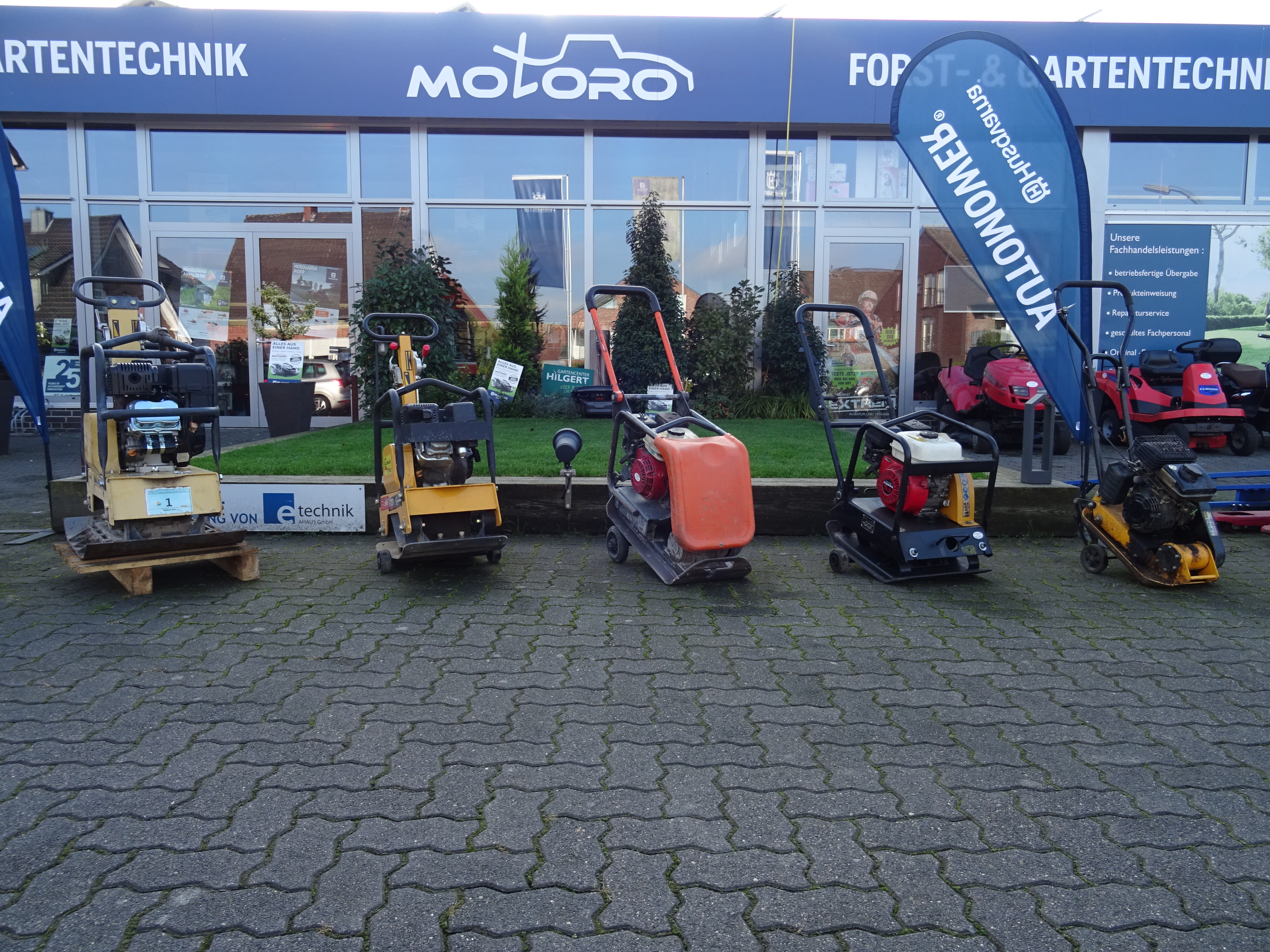 Rüttelplatte 130 kg