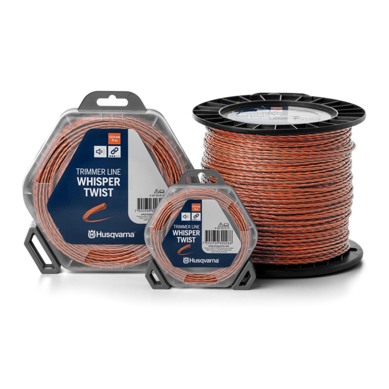 Trimmerfaden Whisper-Twist 3,0 mm 48 m